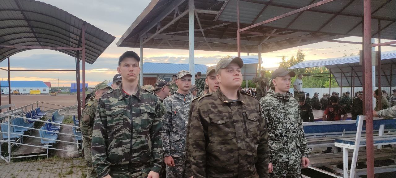 Военно-полевые учебные сборы продолжаются! .